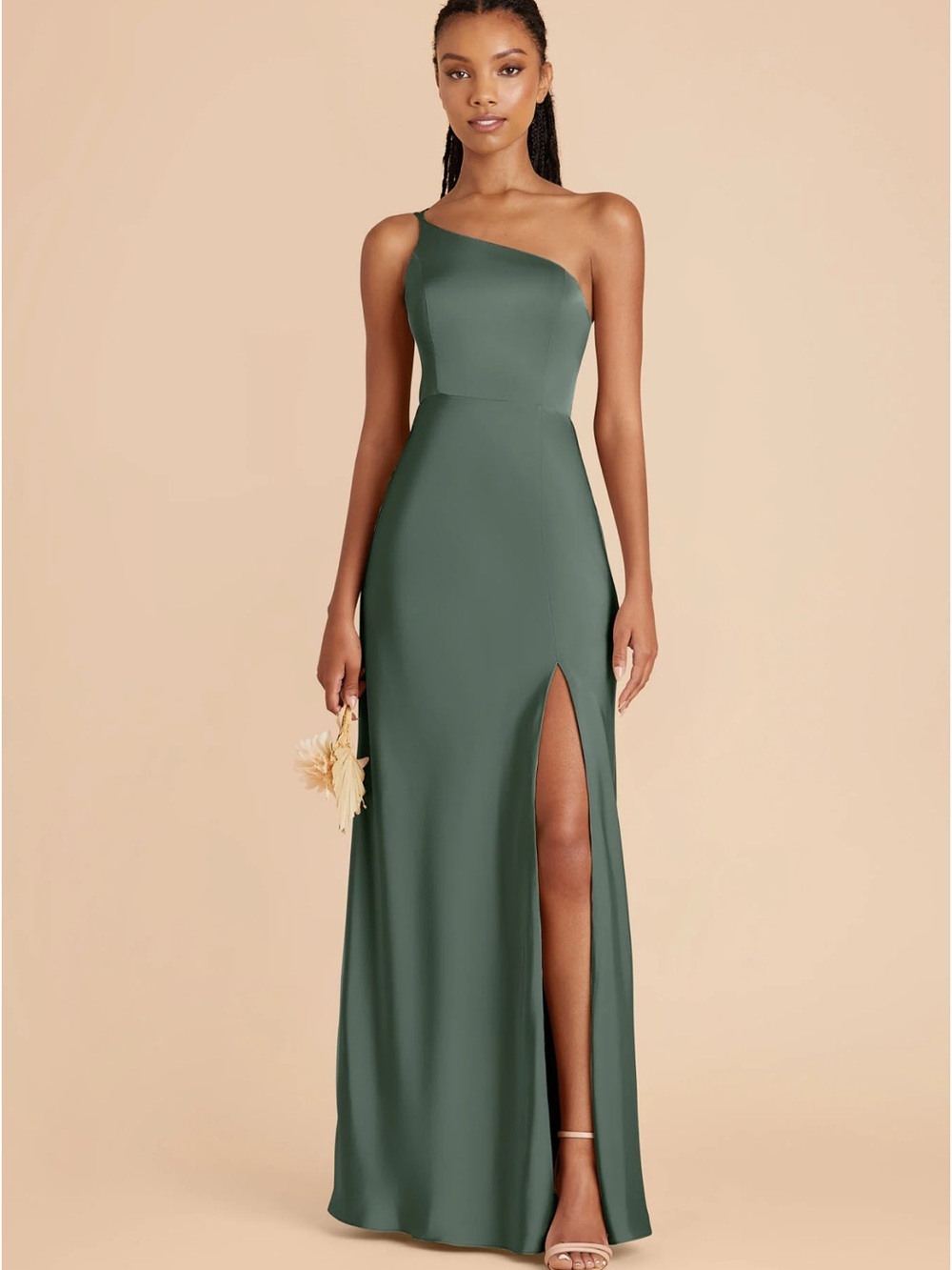 Birdy Grey Kensie Matte Satin Dress - Eucalyptus XS